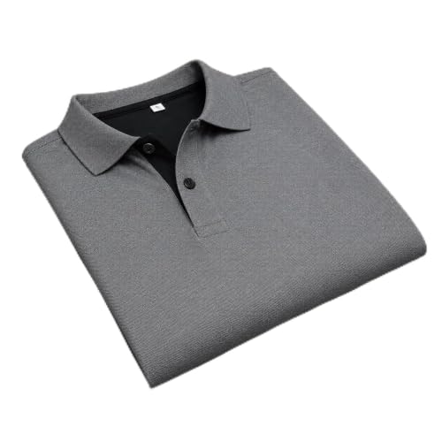 Image of Cotton Polo T-Shirt for Men | Solid Color Regular Fit Collar Neck T-Shirt