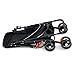 euppaury Pet Stroller 4 Wheels Medium Small Dog Cat Strollear, Outdoor Folding Portable Travel Dog Cat Strollear with Cup Holder ﻿ 1 Set