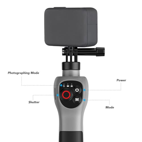 Perche à selfie pour caméra avec télécommande Bluetooth étanche 30M LICAEVEY - 6