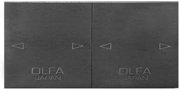 OLFA 1086561 TB-25/10B 1-Inch Multi-Edge Scraper Blade, 10-Pack