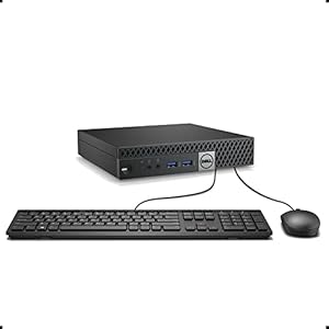 Dell Mini torre de computadora Optiplex 3040, Intel Quad Core i5-6500T, 8 GB de RAM DDR4, SSD de 256 GB, Win 11 Pro (renovado)