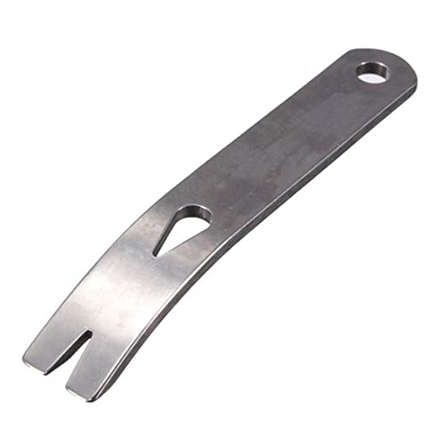 Pocket Pry Bar, herramienta de barra de acero inoxidable, palanca de apertura profesional para la supervivencia de bushcraft