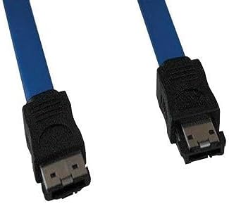 Tripp Lite 6-Feet eSATA, SATA-II External Shielded Signal Cable (7Pin/7Pin) 2M, 6-ft., Straight Connector (P950-02M) 6'