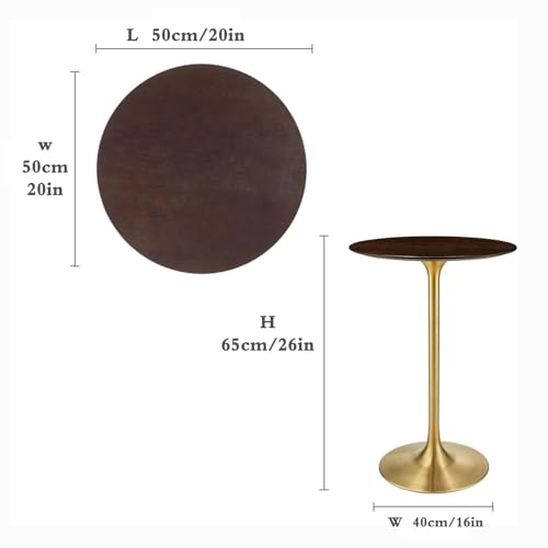 Table de bistrot compacte pour optimiser les petits salons et salles à manger - 4