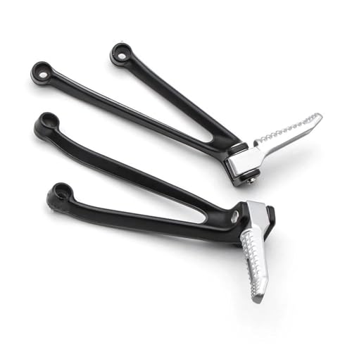 Kit de support de repose-pieds arrière pour moto BMW S1000RR S1000R 2009-2017 passager argent