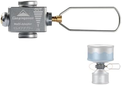 Campingmoon Adaptateur de recharge de cartouche de gaz butane - A...