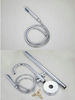 Ensemble de douche en laiton chromé de qualité supérieure Gowe - 2