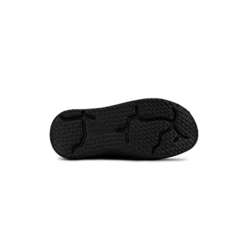 LUSSO CLOUD Scenario Comfort Slide - Unisex, Water Friendly, Jet Black, 6M/8W2