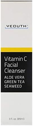 YEOUTHVitamin C Facial Cleanser With Aloe Vera, Green Tea, Sea Weed, 3Oz