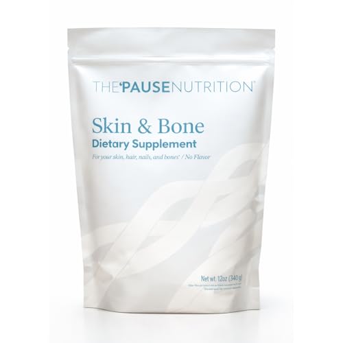 The Pause Life Skin & Bone Collagen Peptides + Hyaluronic Acid 12 OZ