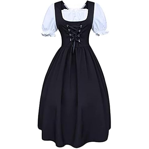 Cocila Oktoberfest Bavarian Beer Girl Costume Cover