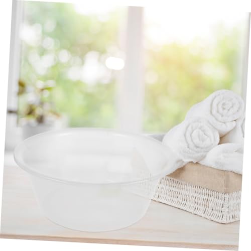 Bañera para pies grande portátil de plástico miniatura 5