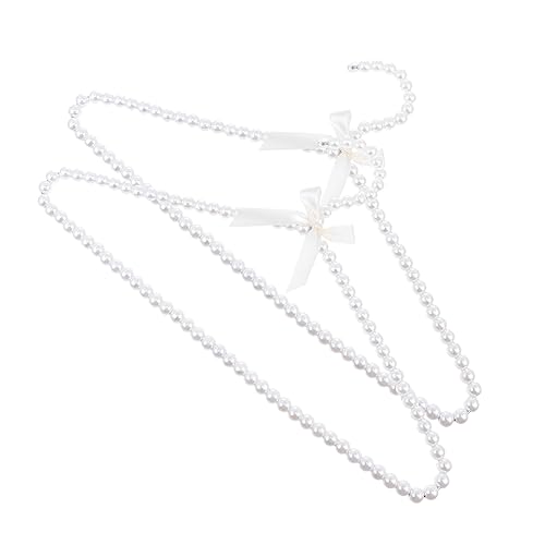 CIMAXIC 2 Piezas Colgador De Perlas Extensible Espacio Retráctil Pararse Bastidores Puesto De Secado De Ropa No Perchas para Mascotas Perchas Antideslizantes para Trajes El Plastico