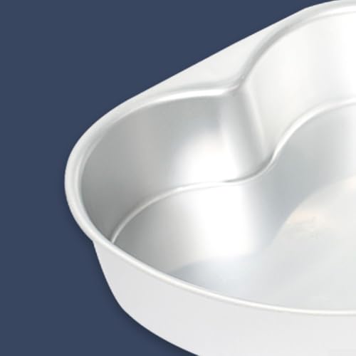 Moule à gâteau cœur anti-adhésif réutilisable en alliage pour four
