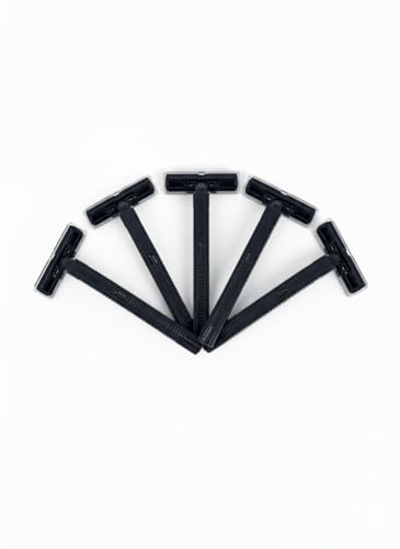 Image of Twin Blade Disposable Razors for Men - Fixed Type Shaving Razors with Korean Technology Blades, Pack of 5 (TD708N)