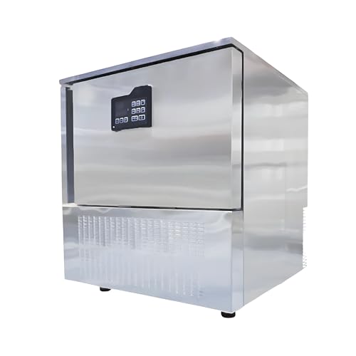 Cellule de Refroidissement Professionnelle - 5 Niveaux - 850W - Sonde à Cœur Intégrée - Refroidissement Rapide et Écologique R290