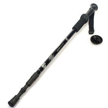 3NH® Adjustable Canes Walking Hiking Stick Trekking Pole Alpenstock With Camping Travel (Black)