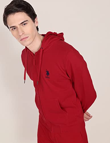 Image of U.S. POLO ASSN. Men's Cotton Hooded Neck Sweatshirt
