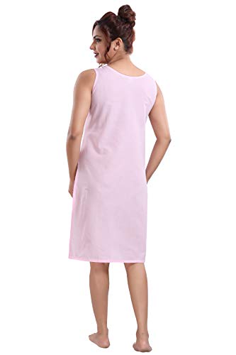 Image of Cotton Rich Camisole Slip for Women | Long Kurti Slip /Suit Slip /Camisole Slip Knee Length Inner(Long Inner)