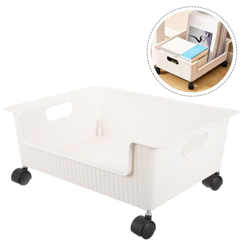 Carrito con ruedas para dormitorio organizador de ropa y libros 7