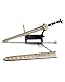 HERSAUL Ancient Sword Letter Opener with Sheath and Display Stand, Decorative Letter Opener Sword, Mail Open Tool Envelope Slitter