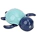 COHU Thermomètre à Eau, Thermomètre de température de Baignoire Thermomètre de Bain Thermomètre Flottant Forme de Tortue pour Salle de Bain(Bleu)