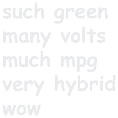 Doge Sayings for eco Cars - 5