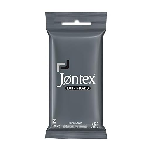 Preservativo Camisinha Jontex Lubrificado - 12 Unidades