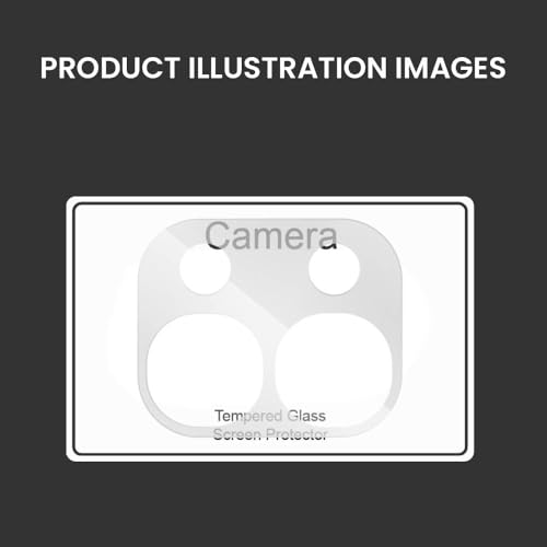 Image of FIRST MART Camera Lens for Vivo T5X | 9H Tempered Glass, Anti-Scratch, Case-Friendly, HD Clarity, Bubble-Free | Crystal Clear