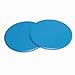 REXVTNS Core Sliders for Full Body Workout - Dual Sided Gliding Discs for Home & Gym Exercise, Compact and Portable Training Equipment (Blue)