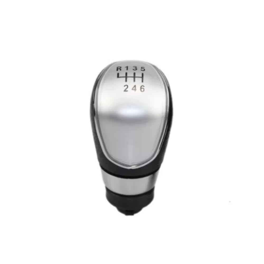 Poanbcgy Silver Lid 6-Speed Auto Parts For Focus For Mondeo 5 6 Speed Gear Shift Handball Gear Head Identification Manual Transmission Cars(Silver Lid 6-Speed)