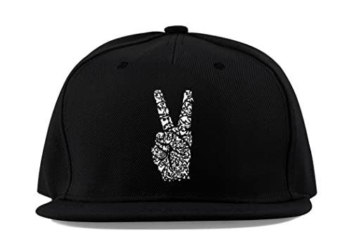 Casquette baseball coton visière plate noire idéale pour vos sorties urbaines et festivals d'été