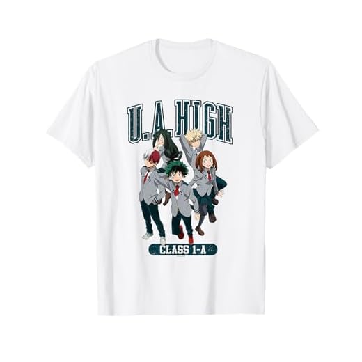 Ripple Junction x My Hero Academia UA High Class-1A Uniform Camiseta