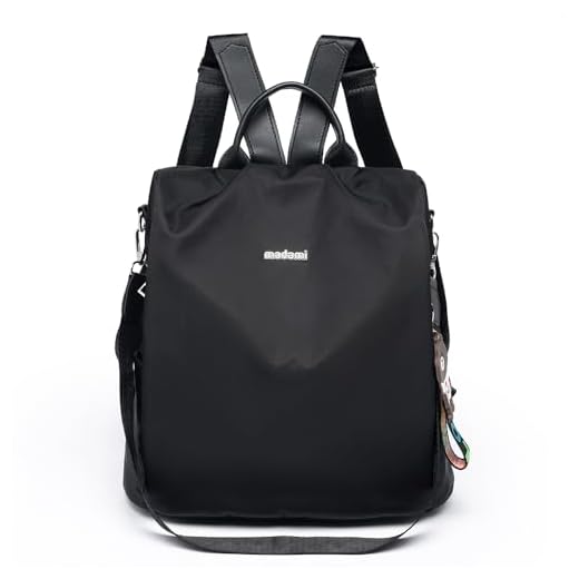 Mochila Madami Bolsa Feminina Espaçosa Resistente Escola Trabalho