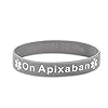 On Apixaban Medical Alert Wristband Bracelet Blood Clot ID Silicone UK (Pack of 4) (Large 20cm) #3