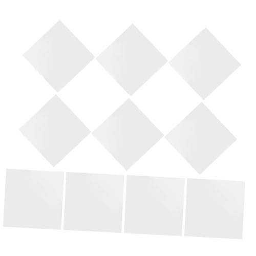 HOOTNEE 10 Hojas De Pegatinas De Espejo De Cuerpo Entero para Decoración De Pared, para Sala De Estar, Baño, Autoadhesivas, Espejos, Arte De Pared, Azulejos De Espejo.