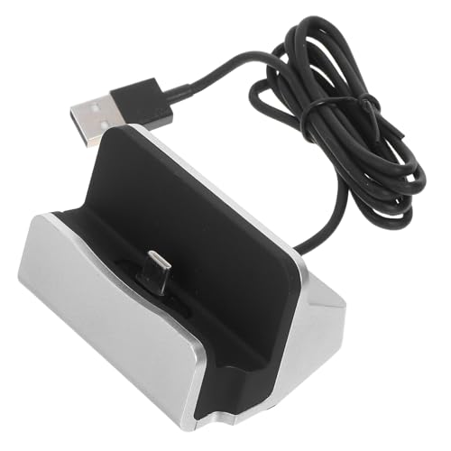 QUMIIRITY Caricatore Tavolo USB Type C con Dock Stabile e Ricarica per Smartphone e Dispositivi Type C Compatibile con Xl e Tablet