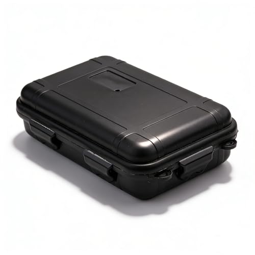 Consejos para Comprar Cajas, almacenamiento y transporte los mejores 10. 46 Caja de Transporte de Almacenamiento Impermeable, Caja de Plástico Impermeable a Prueba de Golpes, Caja de Almacenamiento Sellada Grande Impermeable con Espuma para al Aire Llibre...