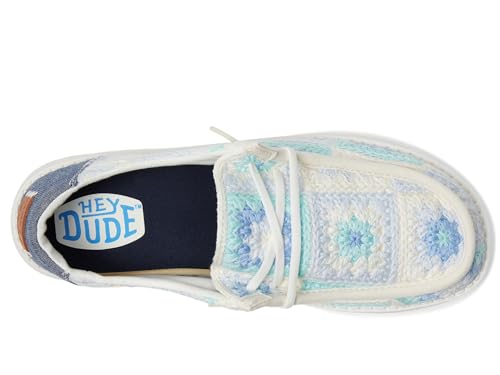 HEYDUDE Women's Wendy Cottage Crochet Loafer2