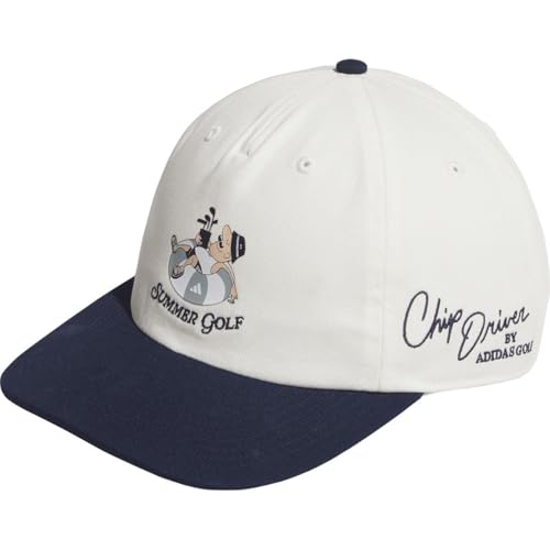 [アディダスゴルフ] ゴルフキャップ CLIMACOOL クライマクール CHIP キャップ オフホワイト／カレッジネイビー