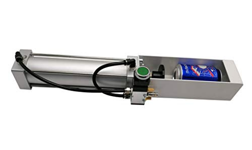 Can Crusher, Pneumatic Cylinder Can Crusher for Soda Beer Eco-friendly Recycling Tool - Thumbnail 2
