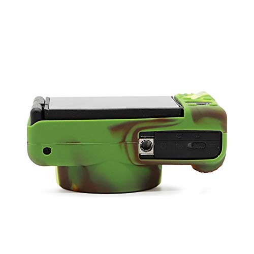 Rieibi ZV-1 Case, Soft Silicone Protective Case for Sony ZV-1 ZV1 Digital Camera, Lightweight ZV1 Camera Case - Camouflage - Image 4