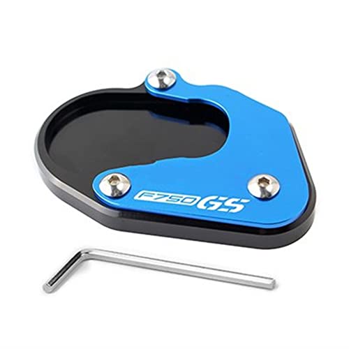 Béquille latérale pour BMW F750GS 2018-2019 : extension et plaque d'agrandissement CNC
