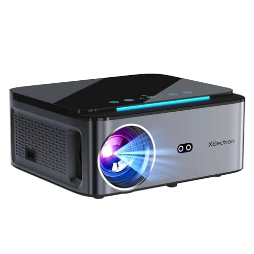 XElectron iProjector 2 Plus Auto Focus Auto Keystone Smart Home Projector 4k Ultra HD | Native 1080P Full HD Resolution, HDMI ARC, Android 12, BT 5.4, WiFi 6 | 20000 Lumens, 2GB+32GB view 1