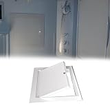 Sportello Ispezione Sportello di Accesso in Metallo con Serratura 150x150 200x200 250x250 300x300 360x360 510x510mm, Pannello di Accesso Nero per Controsoffitto in Cartongesso, Sportello di Ispezione(