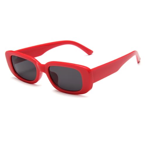 Lunettes de soleil rectangulaires vintage à l'élégance rétro et verres océan haut de gamme