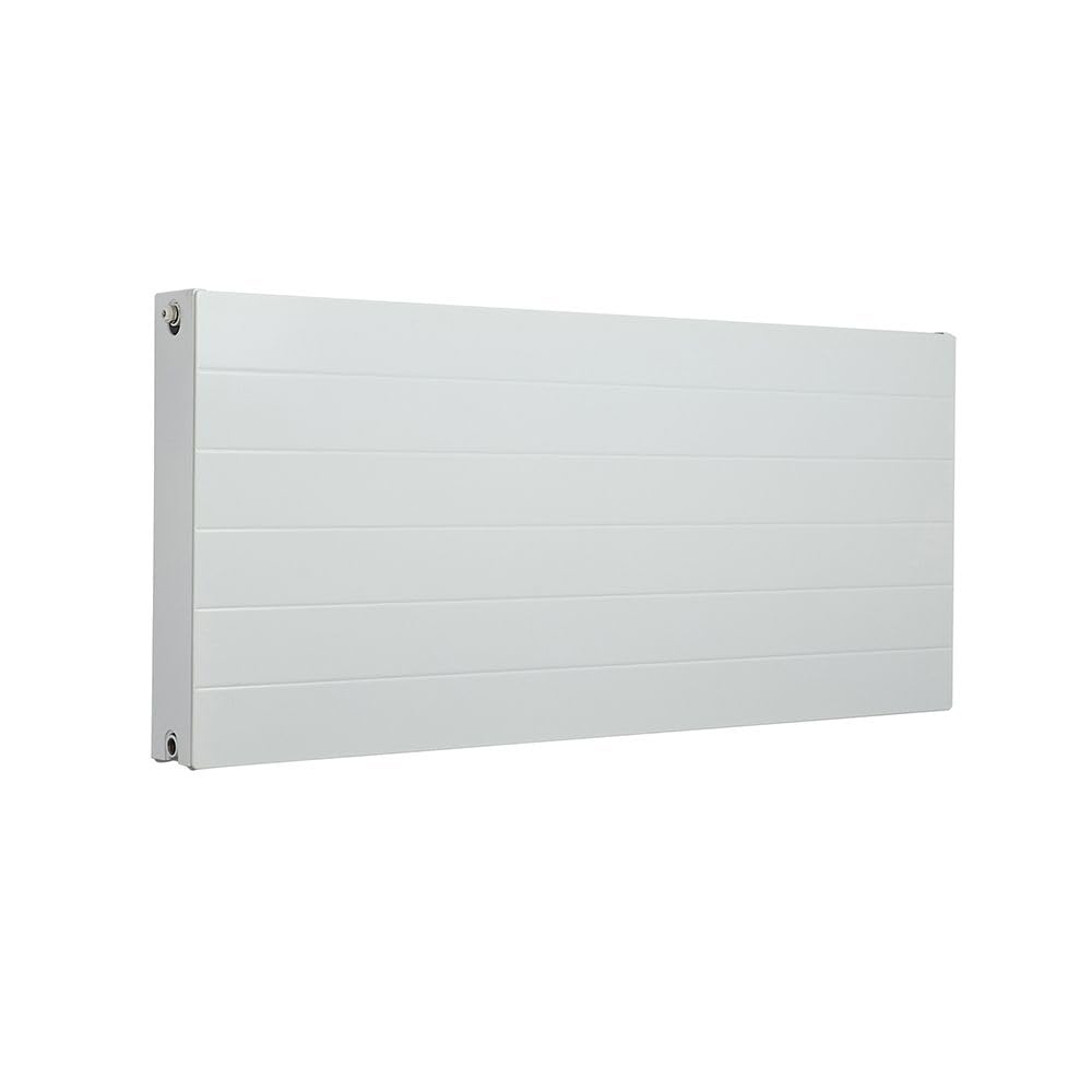 Milano White Alora - Horizontal Flat Panel Type 22 Convector Radiator - 600Mm X 1400Mm