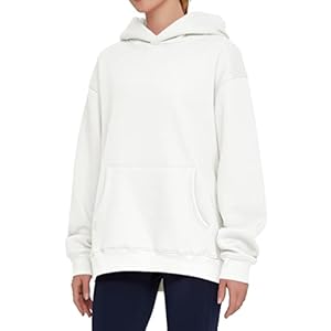 THE GYM PEOPLE Women’s Oversized Hoodie Loose fit Soft Fleece Pullover Hooded Sweatshirt With Pockets