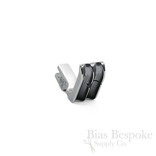 Pie para máquina de coser industrial doble piping 1/4" miniatura 2