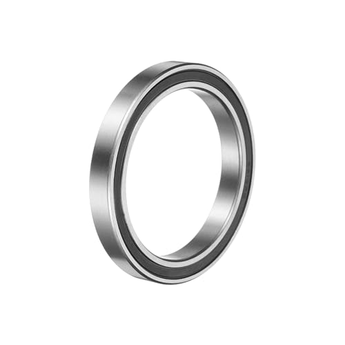 uxcell 6812 2RS Deep Groove Ball Bearings, 60 x 78 x 10mm Chrome Steel Double Shield Bearing for Electric Motor, Home Appliances, Industrial Machinery, (ABEC5)